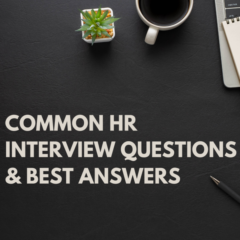 common HR interview questions and best answers